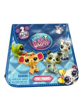 Littlest Pet Shop Pet Pairs Playset - Blue